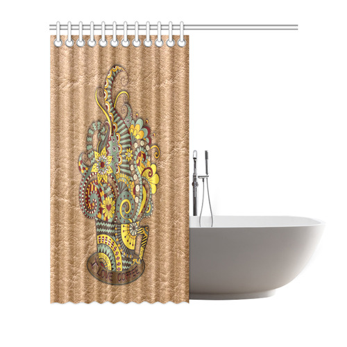 for coffee lovers Shower Curtain 72"x72"