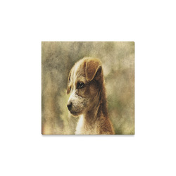 Darling Dogs 3 Canvas Print 12"x12"