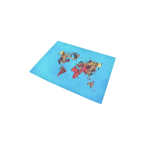 map of the world Area Rug 2'7"x 1'8‘’