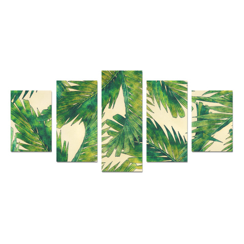 palms Canvas Print Sets D (No Frame)