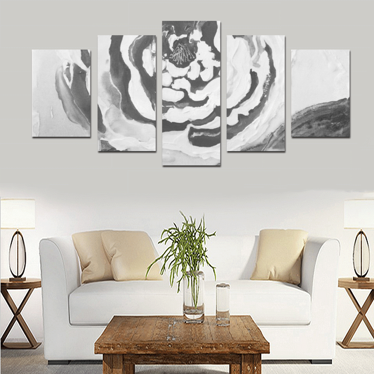Mother's day silver year Canvas Print Sets D (No Frame)