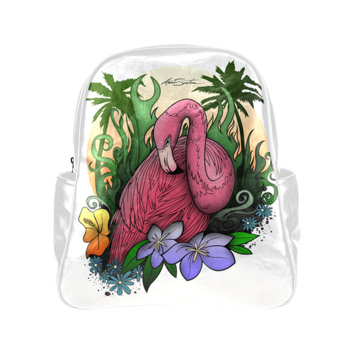 Flamingo Multi-Pockets Backpack (Model 1636)