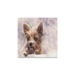 Darling Dogs 4 Canvas Print 12"x12"