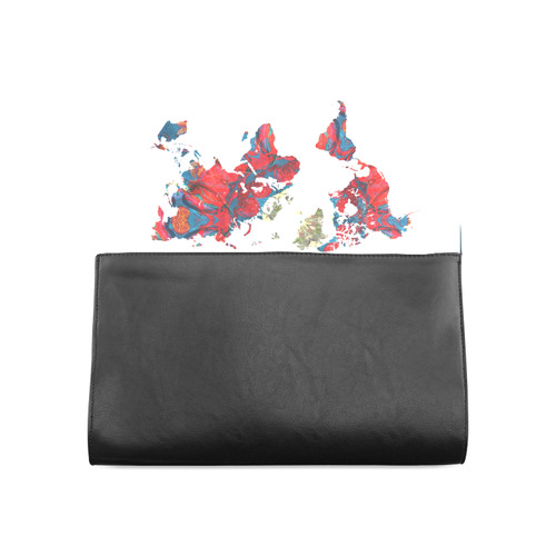 map of the world Clutch Bag (Model 1630)
