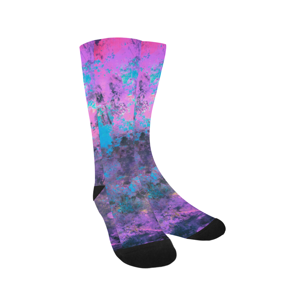 abstraction colors Trouser Socks