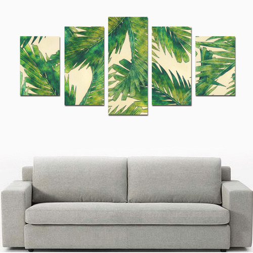 palms Canvas Print Sets D (No Frame)