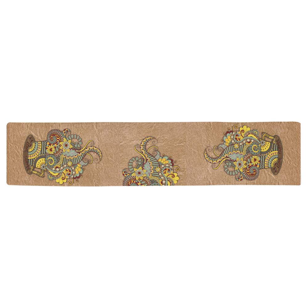 for coffee lovers Table Runner 16x72 inch