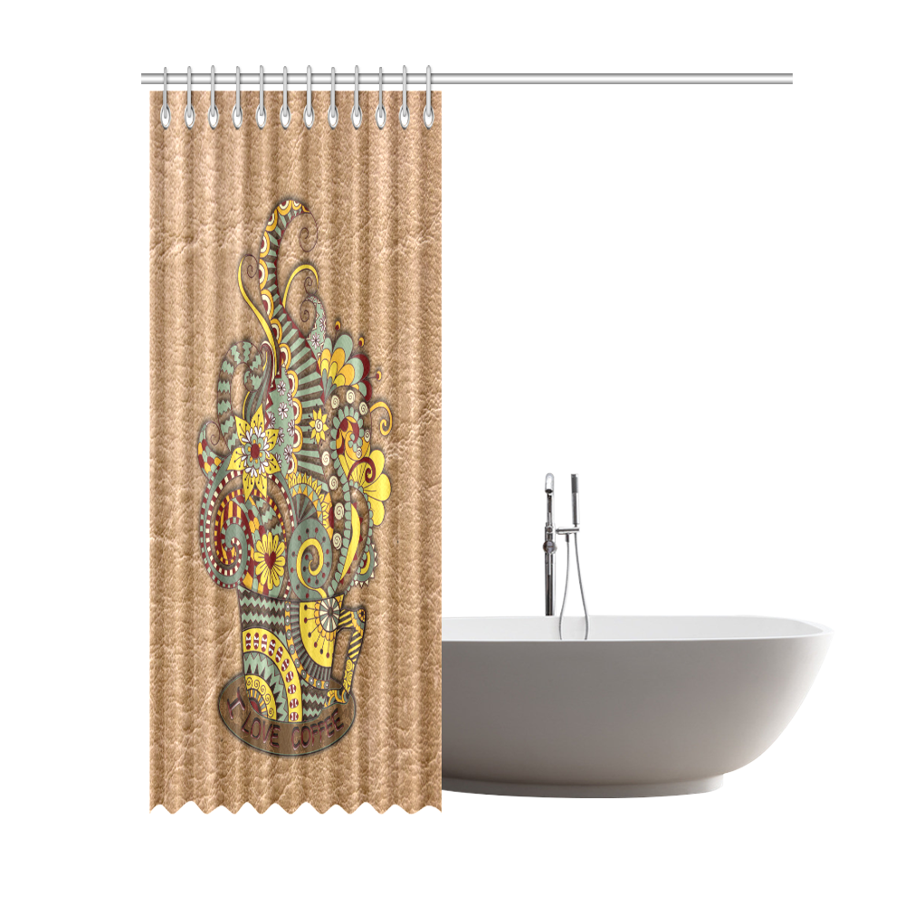 for coffee lovers Shower Curtain 69"x84"