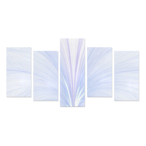 Winter flower petal Canvas Print Sets E (No Frame)