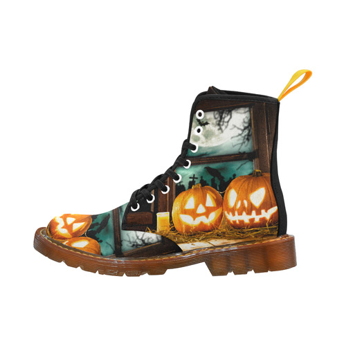 halloween pumpkin Martin Boots For Women Model 1203H