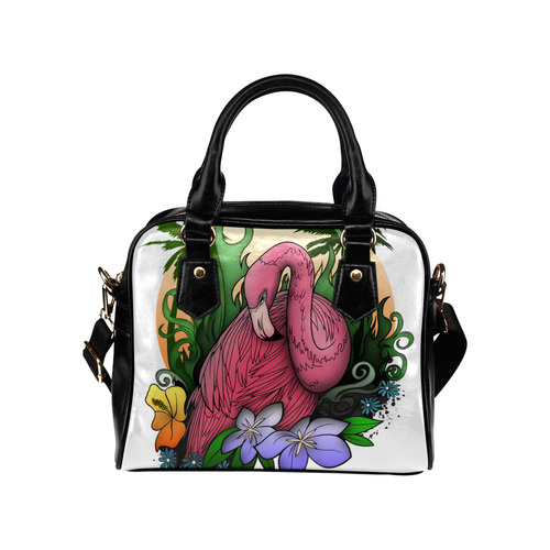 Flamingo Shoulder Handbag (Model 1634)