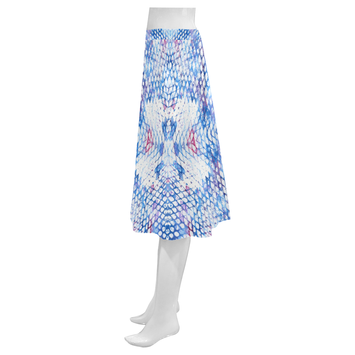 Fences - The Gathering Place Mnemosyne Women's Crepe Skirt (Model D16)