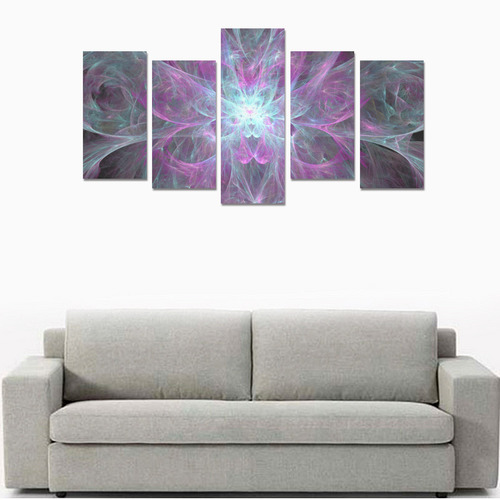 Cosmic Lilly Canvas Print Sets E (No Frame)