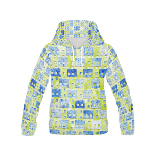 A Little Bit of Order All Over Print Hoodie for Women (USA Size) (Model H13)