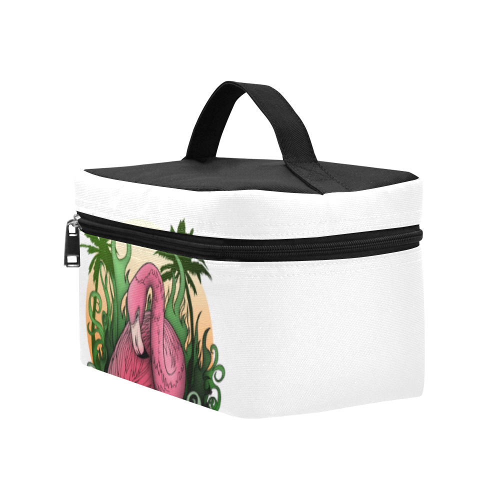 Flamingo Cosmetic Bag/Large (Model 1658)