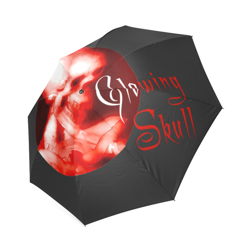 glowing skull umbrella Foldable Umbrella (Model U01)
