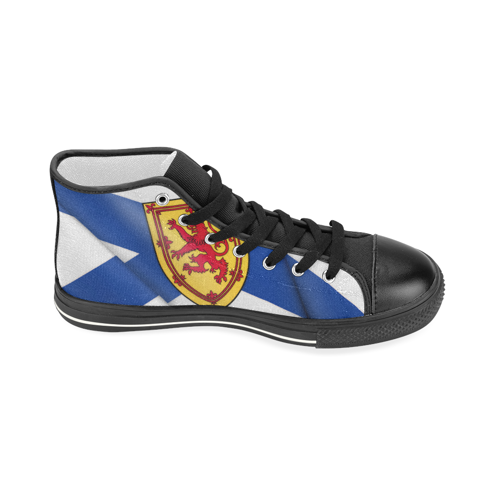 scotian Women's Classic High Top Canvas Shoes (Model 017)