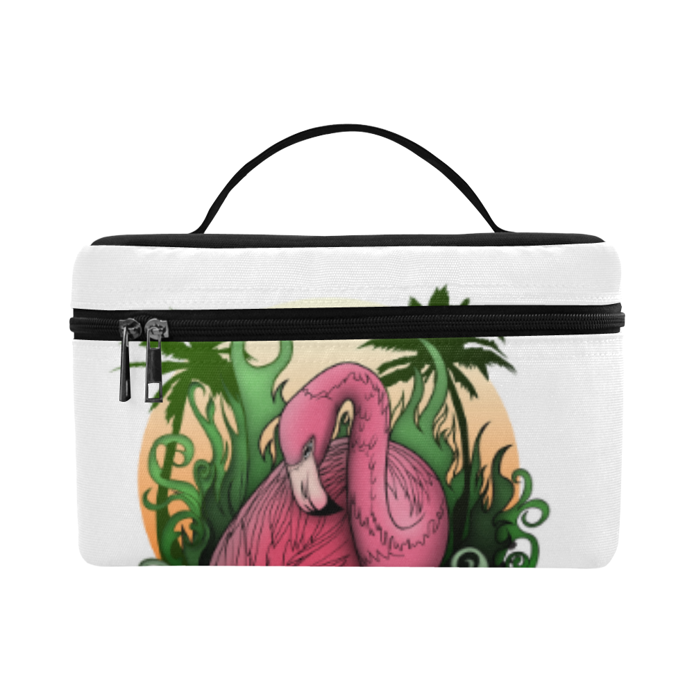 Flamingo Cosmetic Bag/Large (Model 1658)