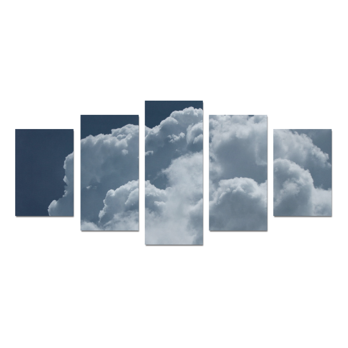 Cloudy skies Canvas set by Martina Webster Canvas Print Sets D (No Frame)