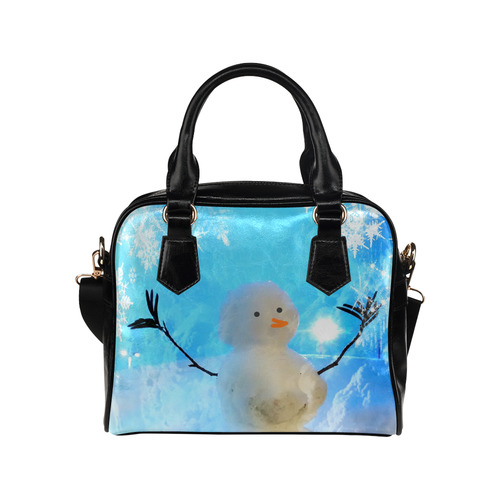 let it snowman shoulder bag Shoulder Handbag (Model 1634)