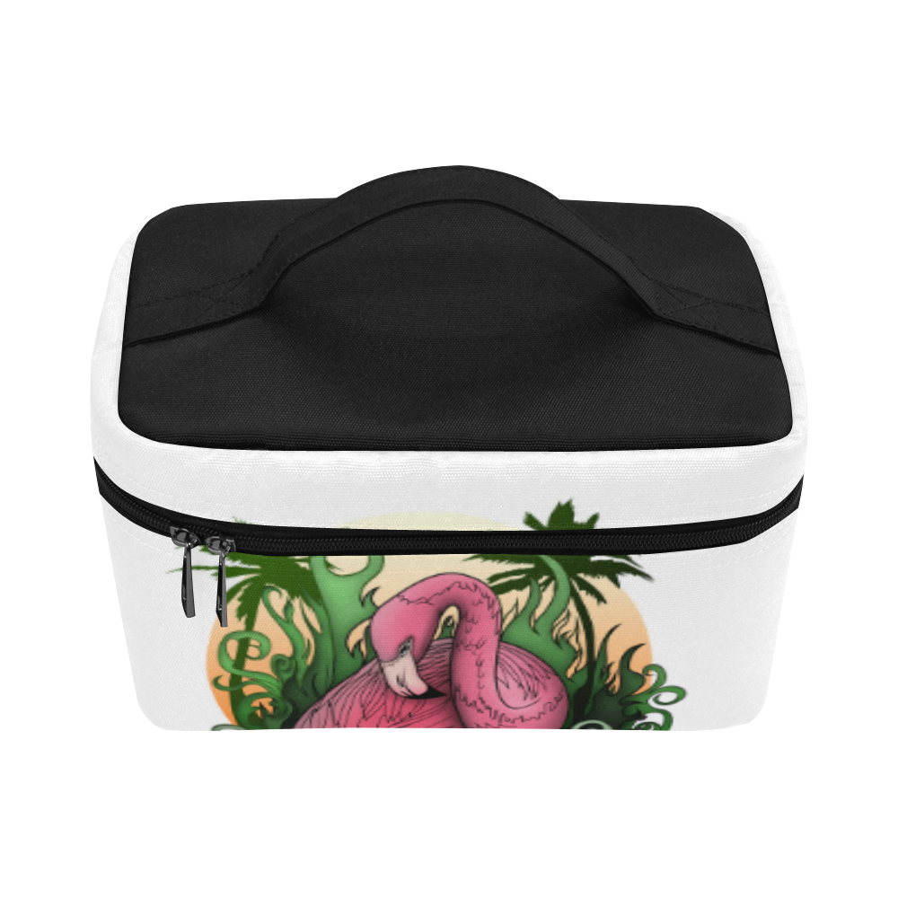 Flamingo Cosmetic Bag/Large (Model 1658)