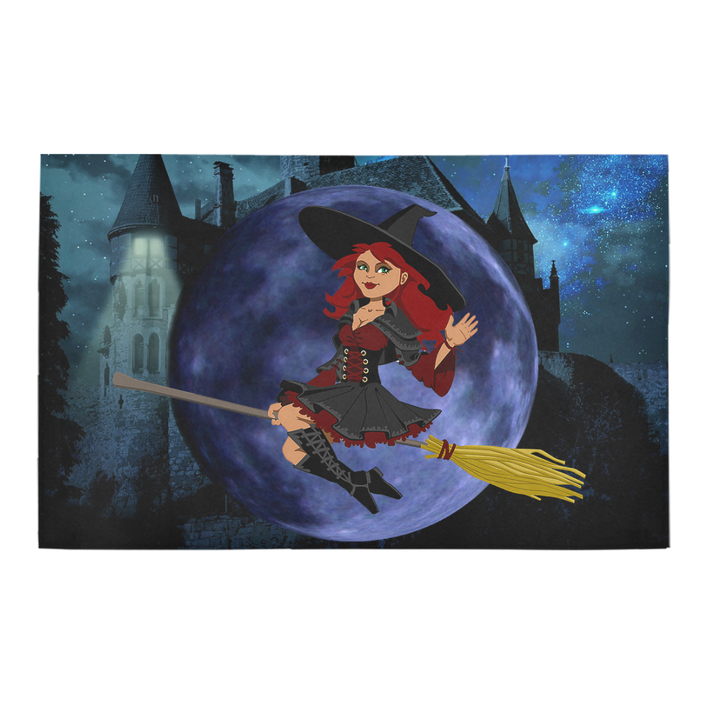 Witch and Blue Moon Bath Rug 20''x 32''