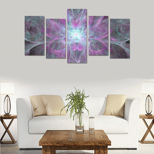 Cosmic Lilly Canvas Print Sets E (No Frame)
