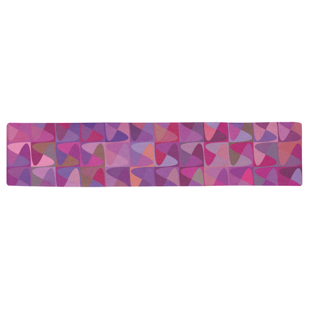 Mosaic Pattern 7 Table Runner 16x72 inch