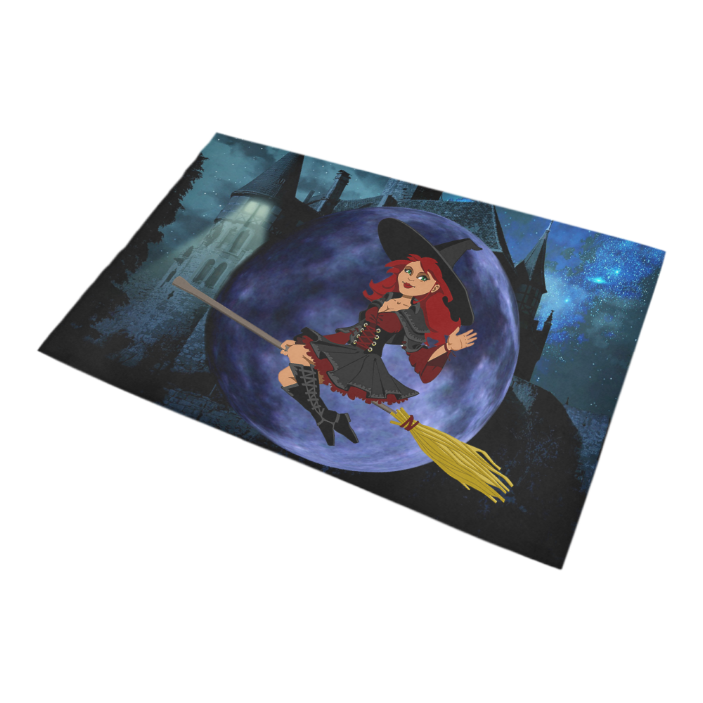 Witch and Blue Moon Bath Rug 20''x 32''