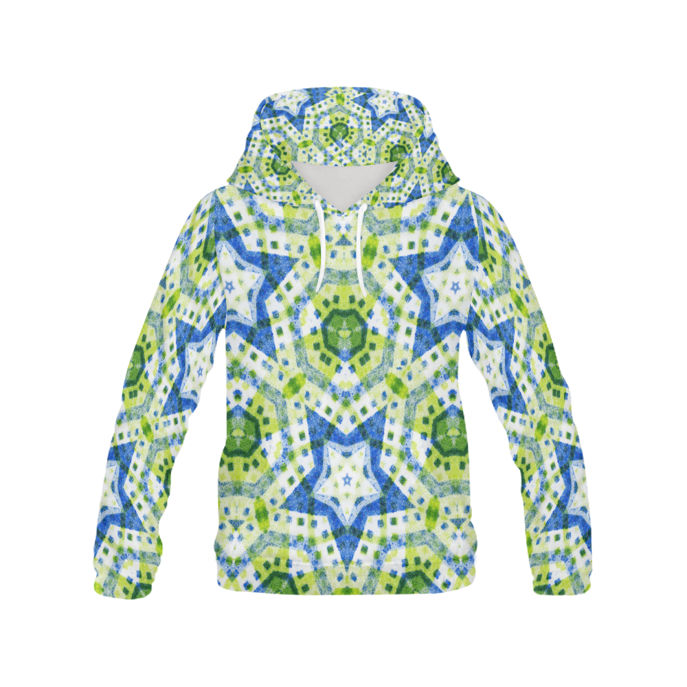 Chaos In Stars All Over Print Hoodie for Women (USA Size) (Model H13)