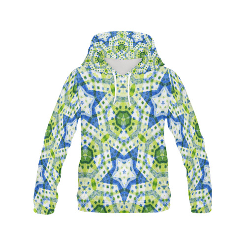 Chaos In Stars All Over Print Hoodie for Women (USA Size) (Model H13)