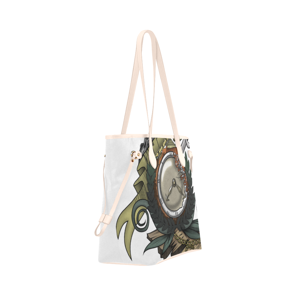 End Of Time Clover Canvas Tote Bag (Model 1661)