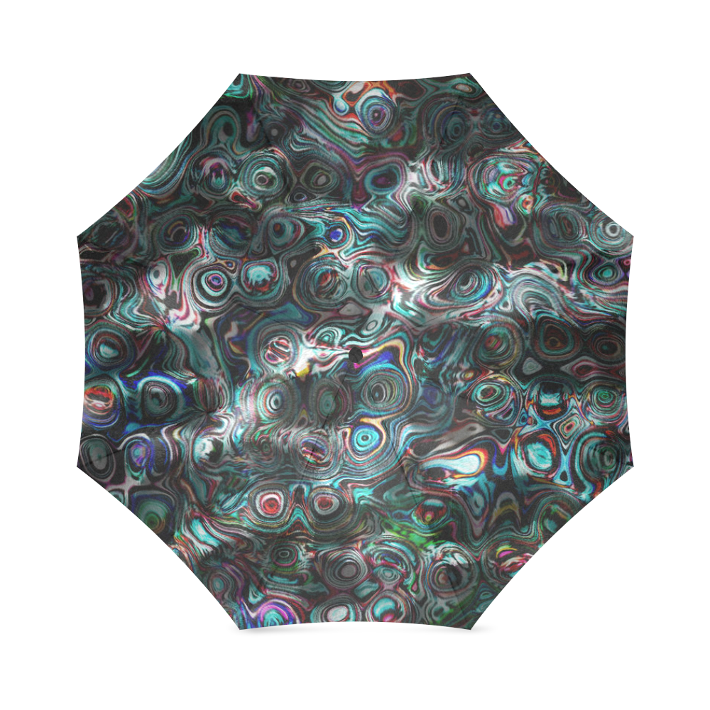 VanGogh Fur - Jera Nour Foldable Umbrella (Model U01)