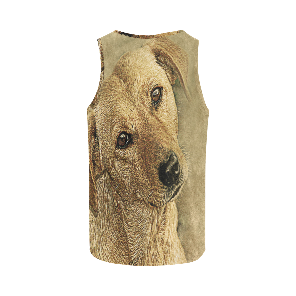Darling Dogs 1 All Over Print Tank Top for Women (Model T43)