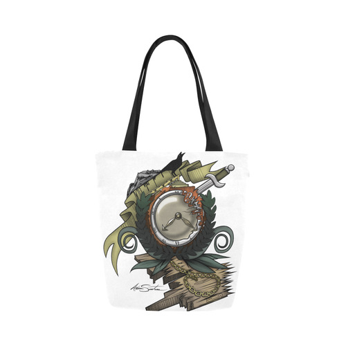 End Of Time Canvas Tote Bag (Model 1657)