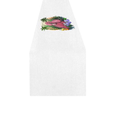 Flamingo Table Runner 14x72 inch