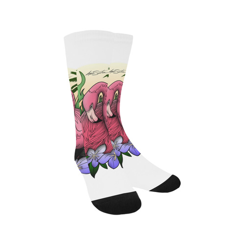 Flamingo Trouser Socks