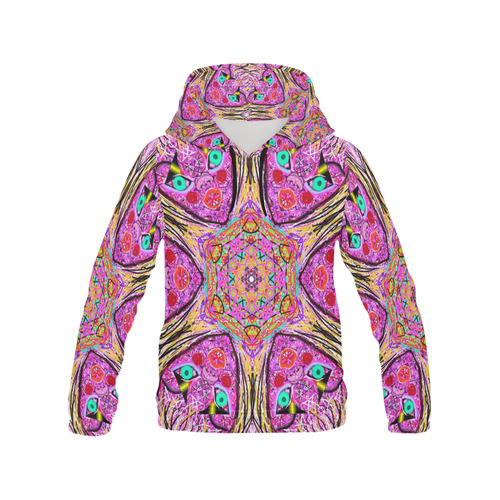 Thleudron Women's Avatar All Over Print Hoodie for Women (USA Size) (Model H13)