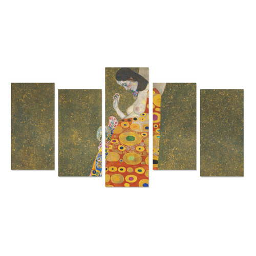 Hope II by Gustav Klimt Canvas Print Sets E (No Frame)