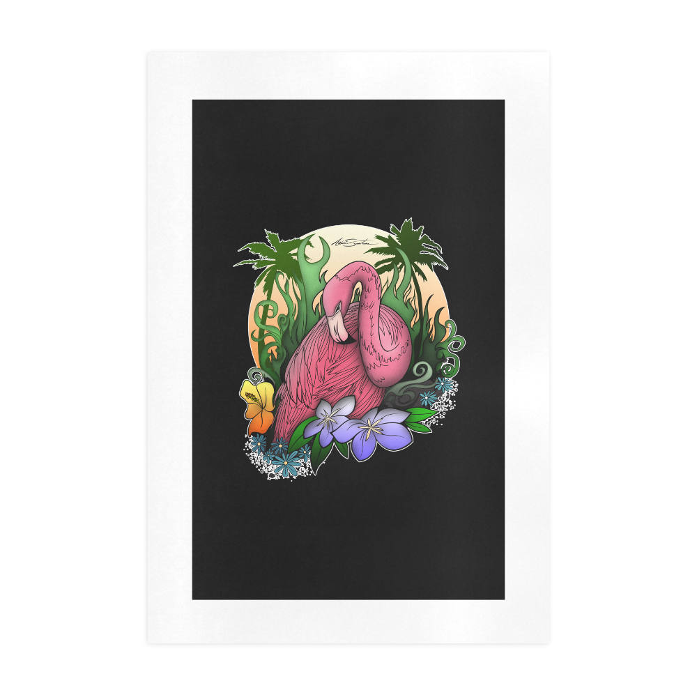 Flamingo Art Print 19‘’x28‘’