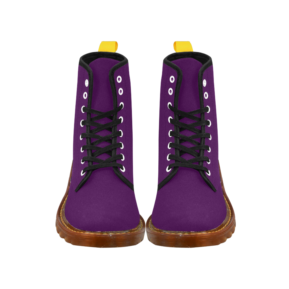 Purple Passion Martin Boots For Men Model 1203H
