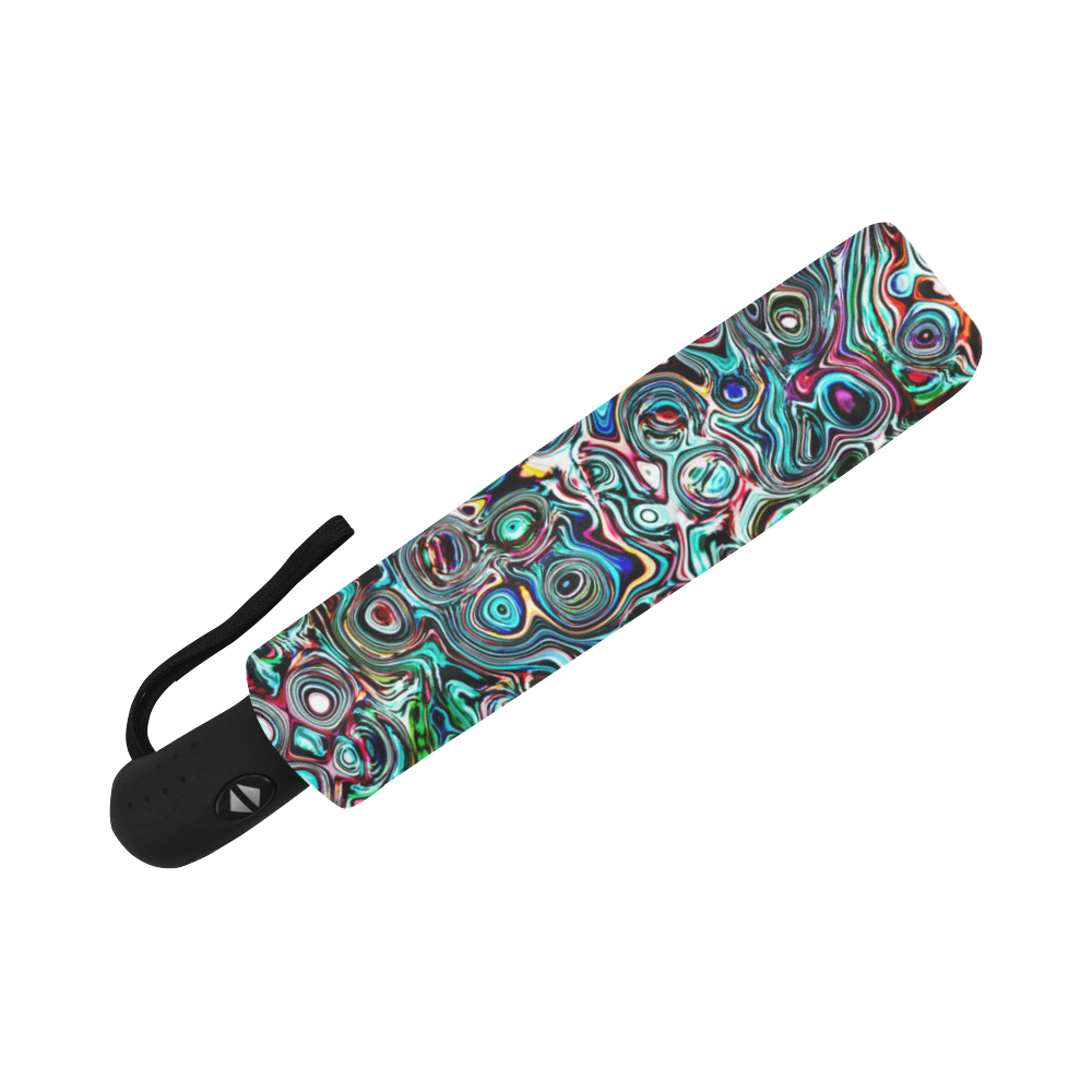 VanGogh Swirl - Jera Nour Auto-Foldable Umbrella (Model U04)