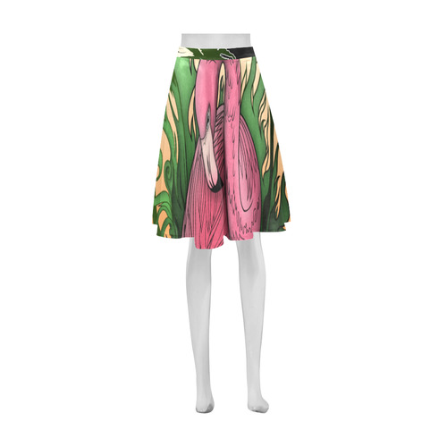 Flamingo Athena Women's Short Skirt (Model D15)