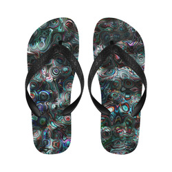 VanGogh Fur - Jera Nour Flip Flops for Men/Women (Model 040)