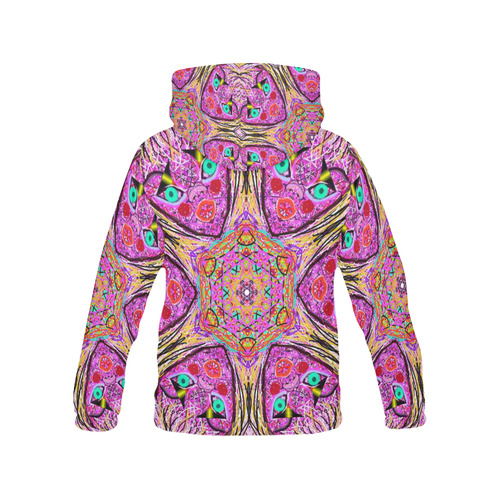 Thleudron Women's Avatar All Over Print Hoodie for Women (USA Size) (Model H13)