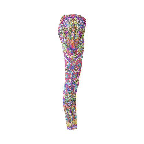 Thleudron Women's Wind Power Cassandra Women's Leggings (Model L01)