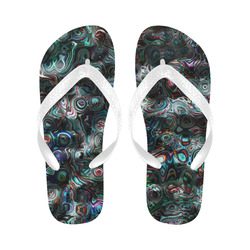 VanGogh Fur - Jera Nour Flip Flops for Men/Women (Model 040)