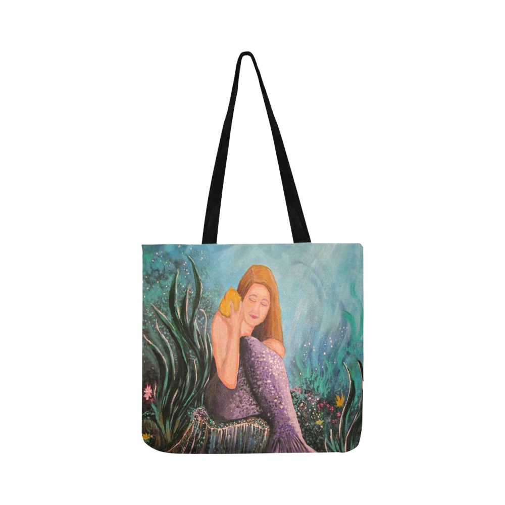 Mermaid Under The Sea Reusable Shopping Bag Model 1660 (Two sides)