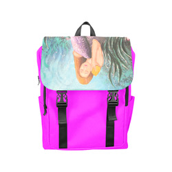 Mermaid Under The Sea Casual Shoulders Backpack (Model 1623)