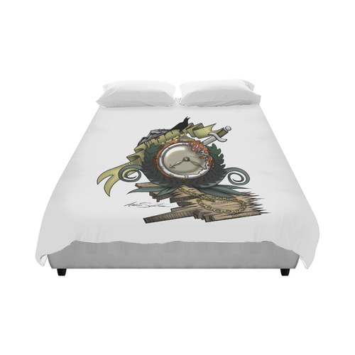 End Of Time Duvet Cover 86"x70" ( All-over-print)